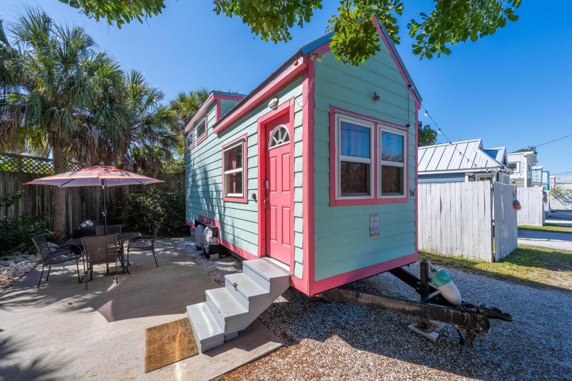 Tiny House Siesta Villa Sarasota Exteriör bild