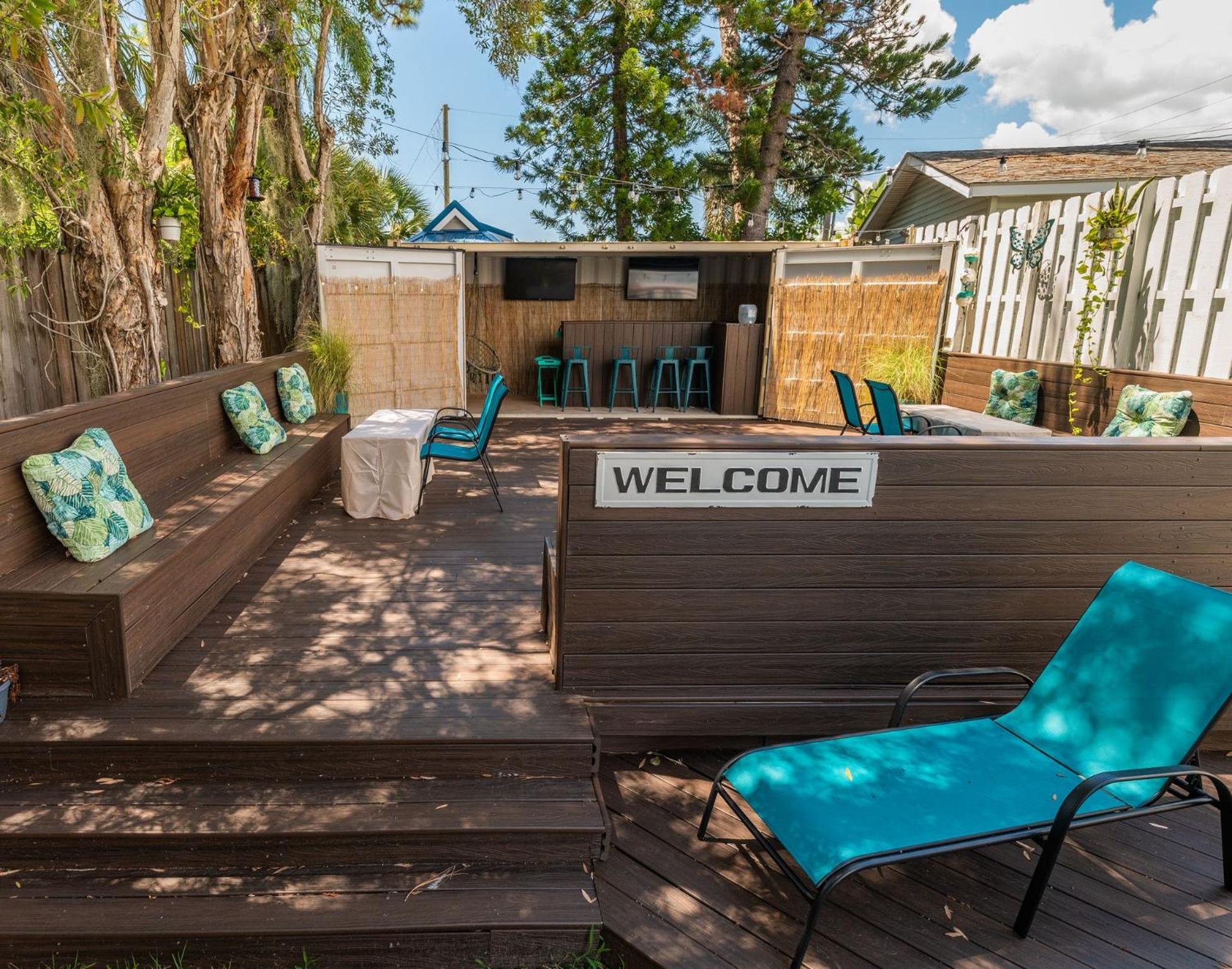 Tiny House Siesta Villa Sarasota Exteriör bild
