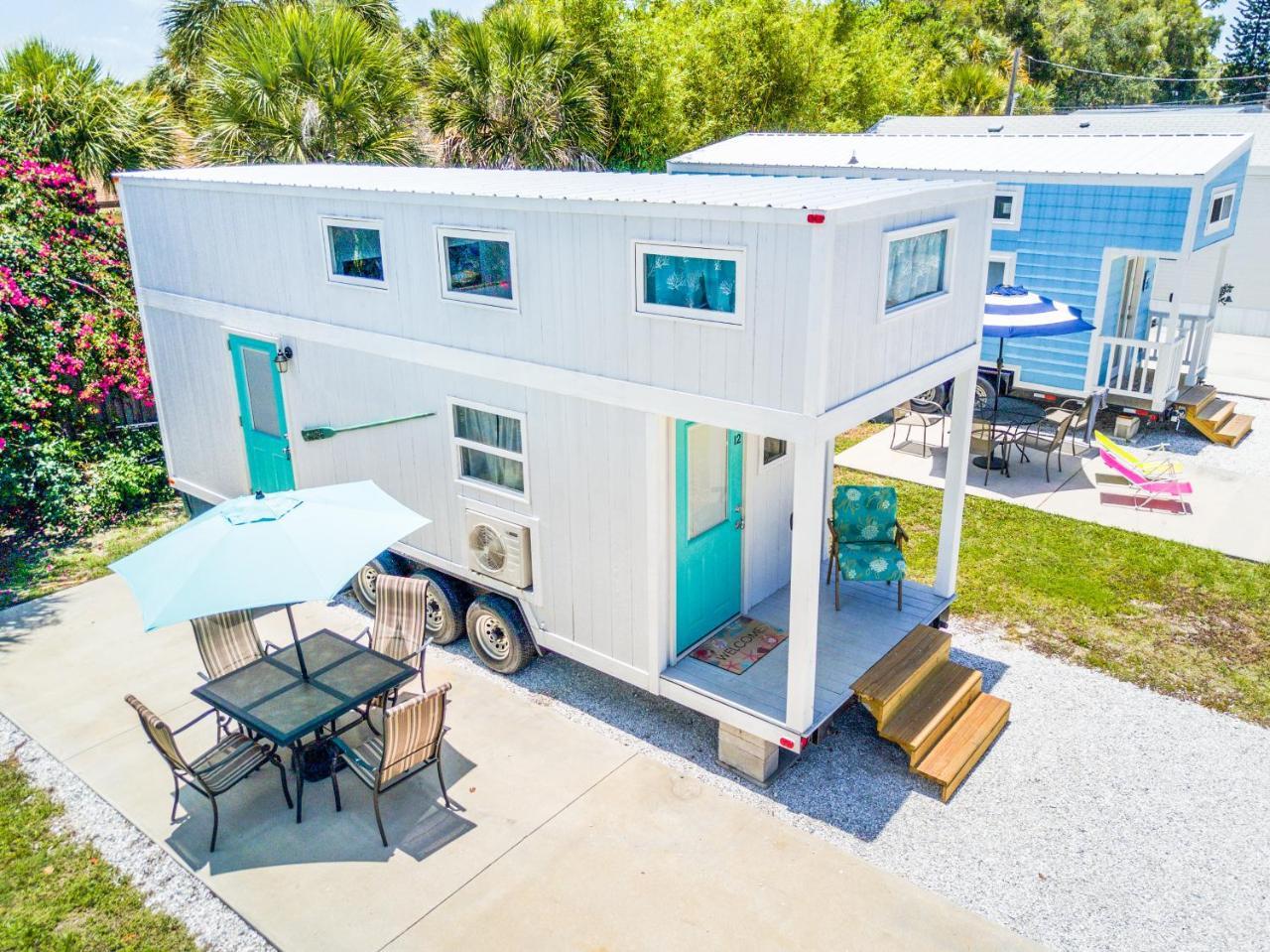 Tiny House Siesta Villa Sarasota Exteriör bild